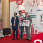 Adolfo Arnedo, Ganador del III Premio Joven Empresario Internacional AJE CLM