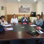 Patricia Franco, Consejera de Economía, Empresas y Empleo se reune con el nuevo presidente de AJE Ciudad Real