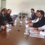 José Luis Martínez Guijarro, Vicepresidente del Gobierno de Castilla-La Mancha se reúne con AJE CLM