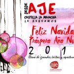 AJE Castilla-La Mancha os desea Felices Fiestas