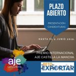 ABIERTO EL PLAZO DE CANDIDATURAS PARA EL PREMIO INTERNACIONAL AJE CLM